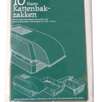 Merkloos Plastic Kattenbakzak Voor Extra Grote Kattenbakken