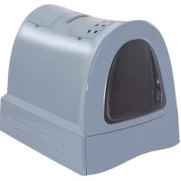 Imac Kattenbak Zuma Met Schuiflade Blauw