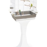 Imac Vogelkooi Camilla Taupe / Wit