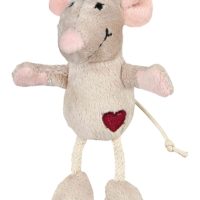 Trixie Muis Pluche Beige