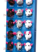 Trixie Pluche Muizen Assorti