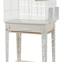 Zolux Vogelkooi Patio Met Standaard Wit