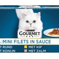Gourmet Perle Mini Filets In Saus Kip / Konijn / Rund / Zalm